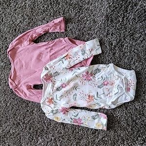 2 piece Long Sleeve Onesies
